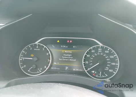 2018 Nissan Murano Platinum z USA, uszkodzony, nr VIN 5N1AZ2MH4JN185773